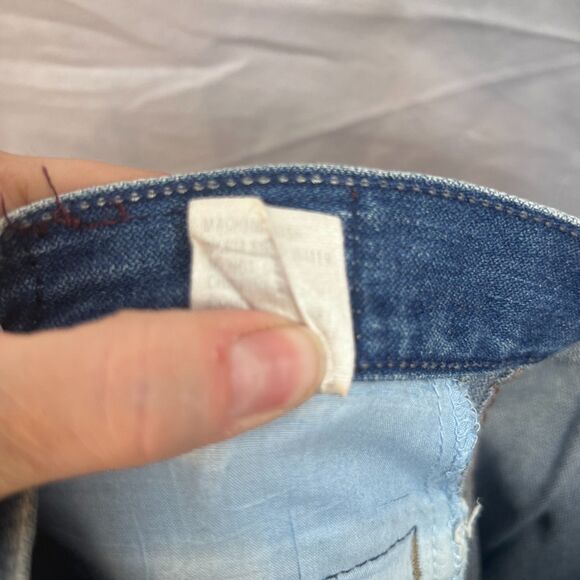 212 Exchange Retro Y2K Denim Jeans Pleated Waist High Rise 80s 90s Size 0 VTG - Picture 11 of 13